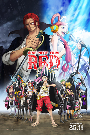 Đặt vé phim One Piece Film Red (2022): Hãy nhanh tay đặt vé để xem One Piece Film Red - bộ phim hoạt hình tuyệt vời nhất của năm