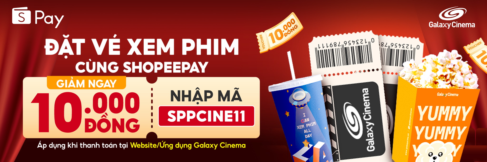 Voucher ShopeePay Giảm 10K Dành Tặng Các Stars!