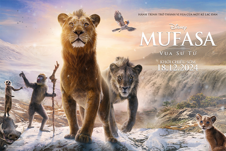 Đặt vé phim Mufasa: Vua Sư Tử (2024) | Galaxy Cinema