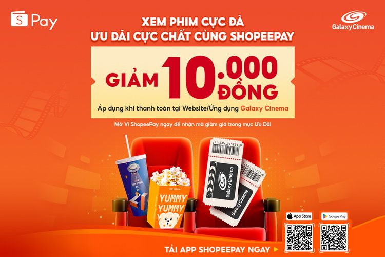 Voucher ShopeePay Giảm 10K Dành Tặng Các Stars!