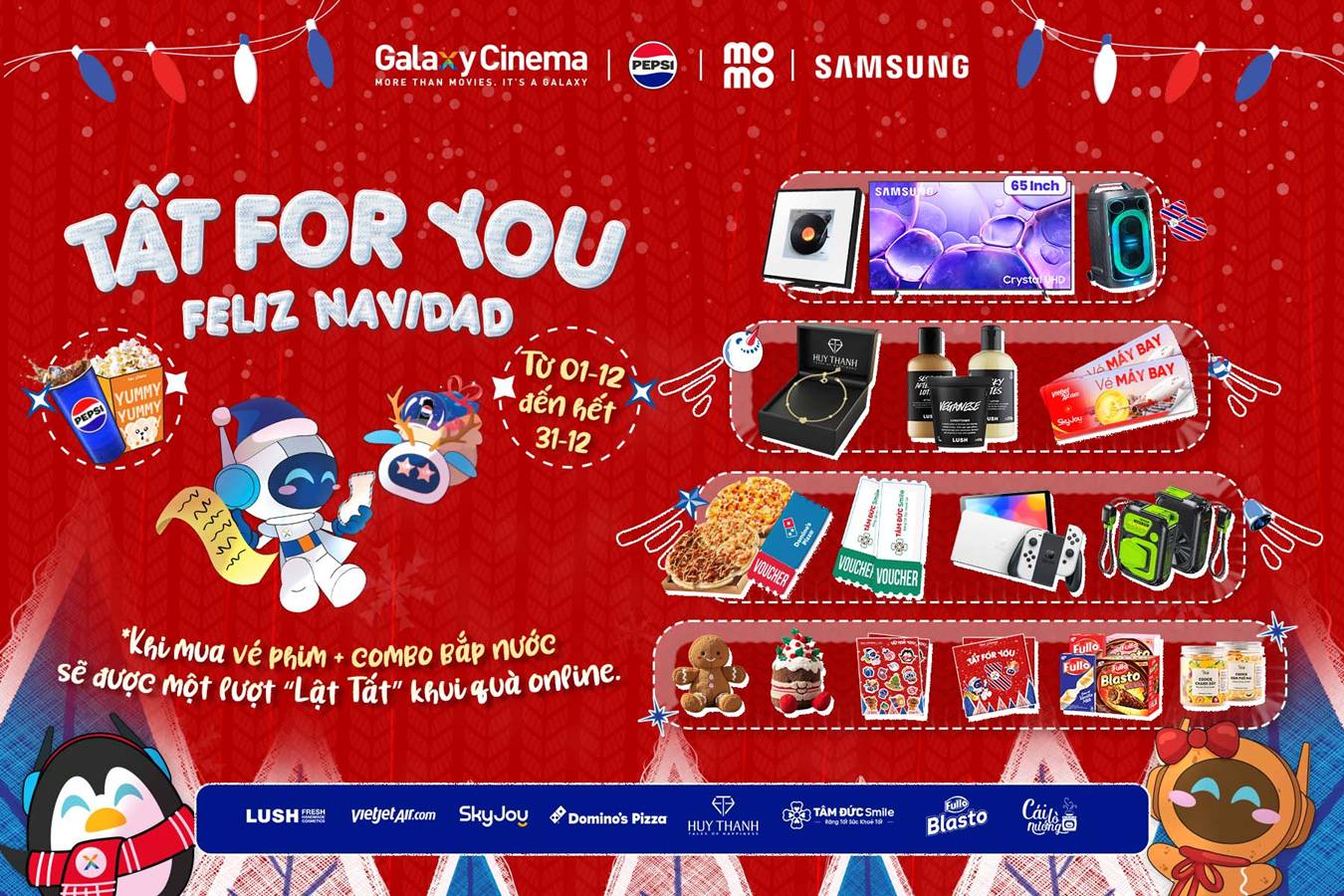 Tất For You - Feliz Navidad – Xem Phim Hay Nhận Quà Liền Tay