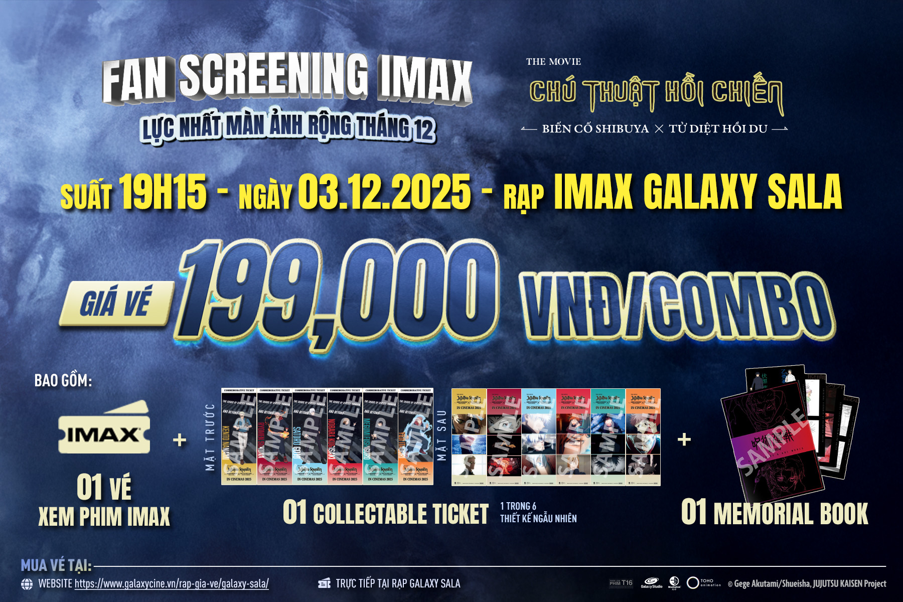 Jujutsu Kaisen: Shibuya Incident × The Culling Game Advance Screening – The Movie