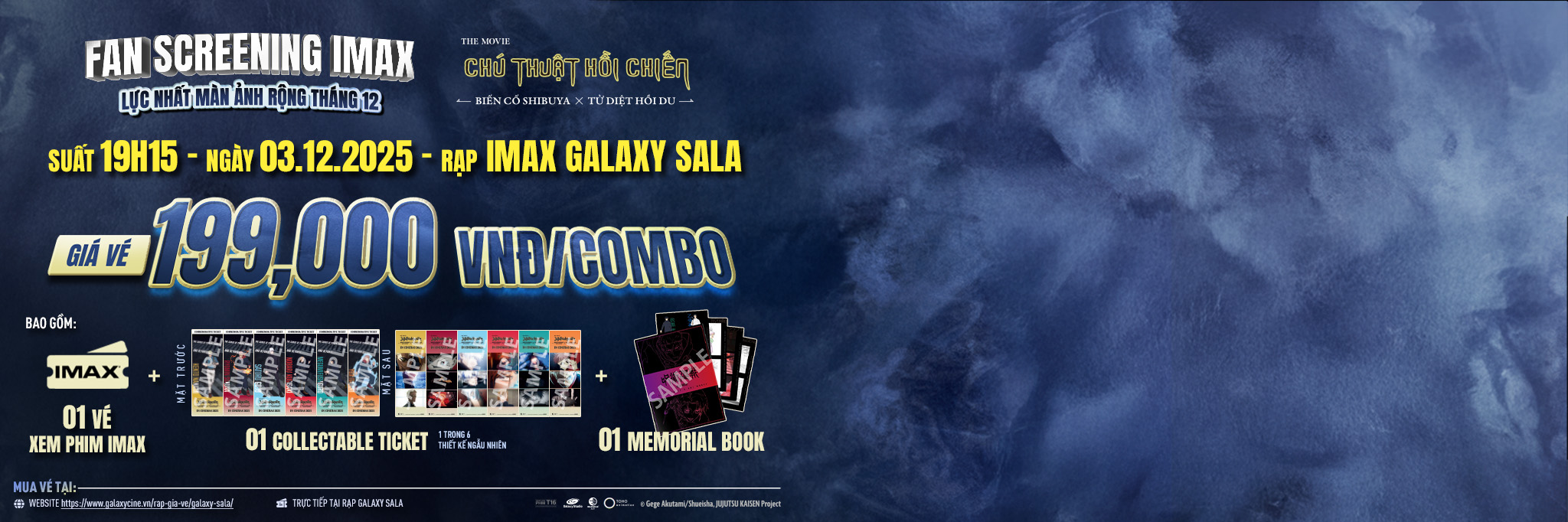 Jujutsu Kaisen: Shibuya Incident × The Culling Game Advance Screening – The Movie