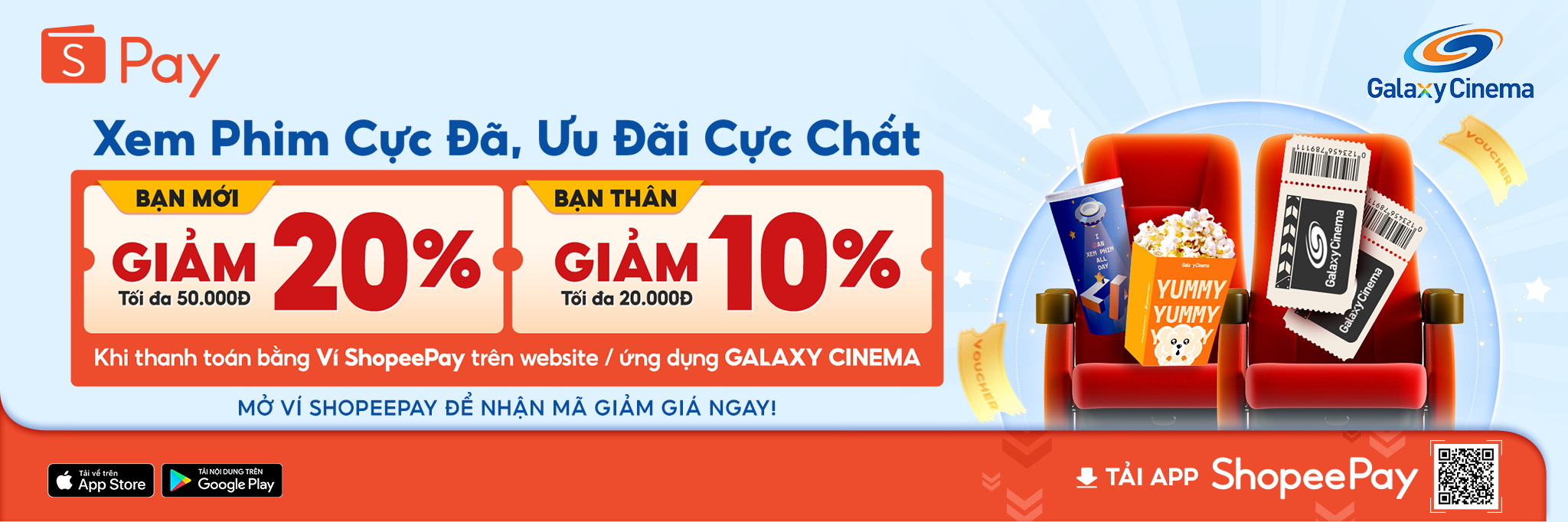 Voucher ShopeePay Giảm 50K Dành Tặng Các Stars!