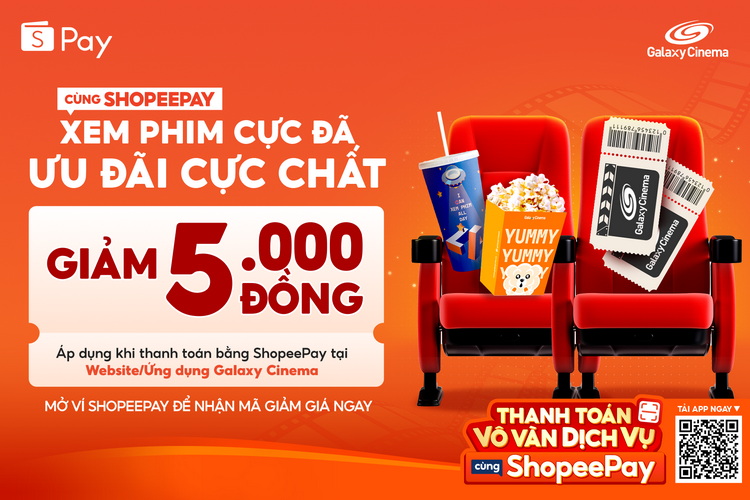 Voucher ShopeePay Giảm 5K Dành Tặng Các Stars!