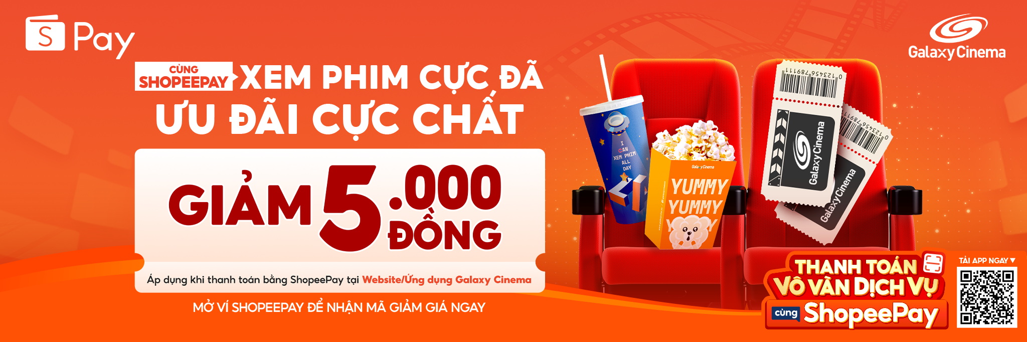 Voucher ShopeePay Giảm 5K Dành Tặng Các Stars!