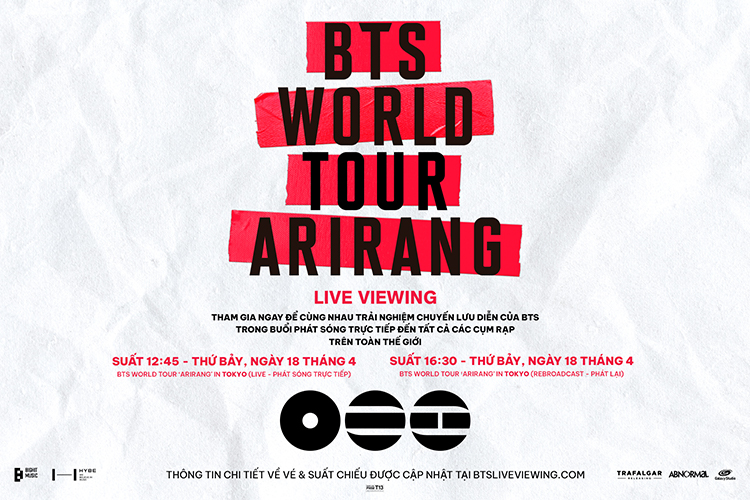 BTS World Tour 'Arirang' In Tokyo: Live Viewing