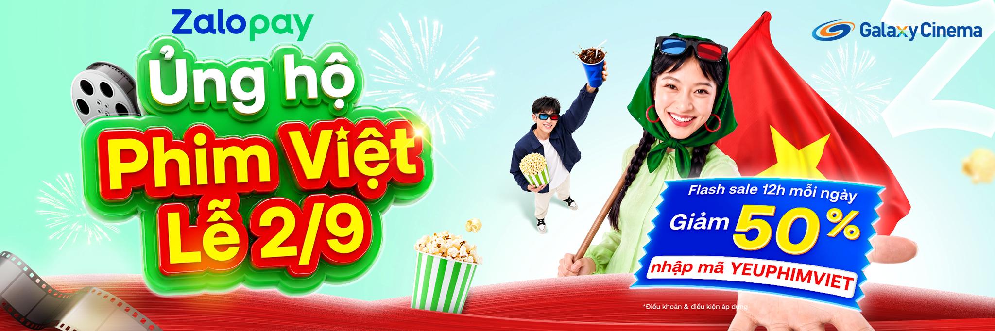 Đặt Vé Phim Trên Zalopay Giảm 50% & Tích Xu Đổi Quà Độc Quyền