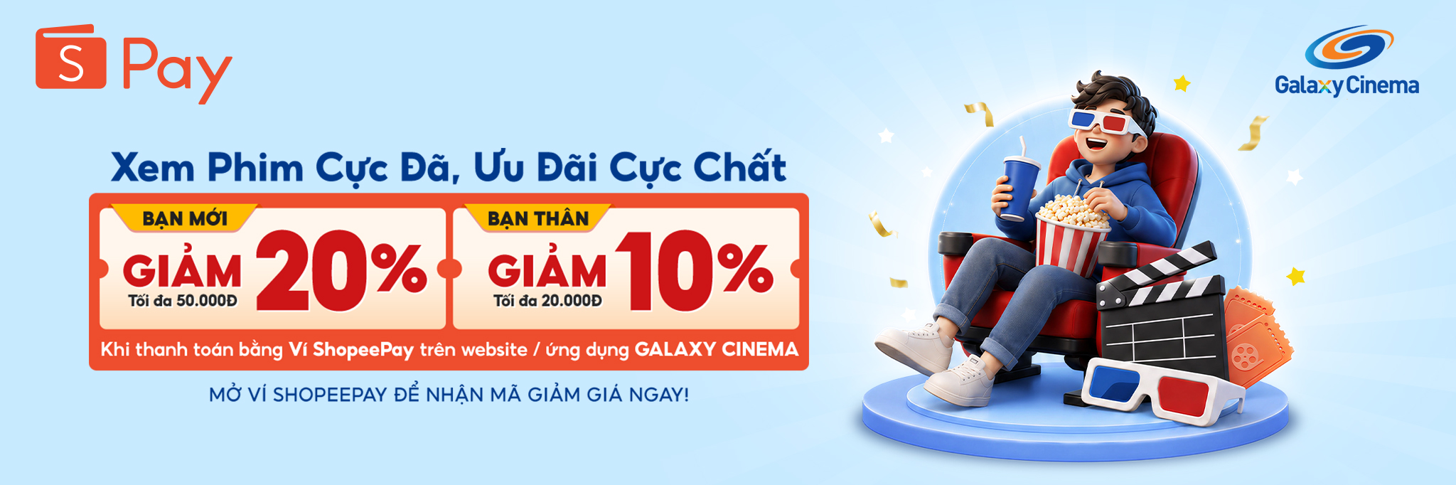 Voucher ShopeePay Giảm 50K Dành Tặng Các Stars!